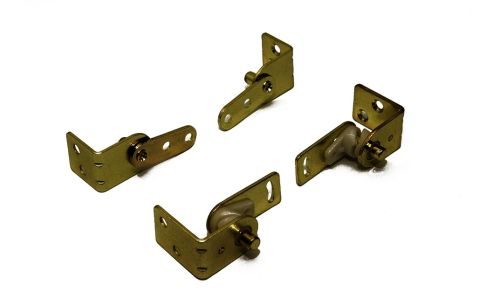 Saloondeurscharnier mess, 2st