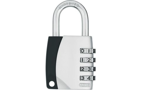 Hangslot inox verstelbare code 155 40mm