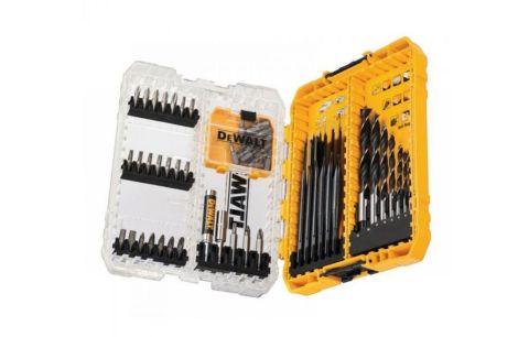Schroefbit- en Borenset DT70758-QZ, 57-delig