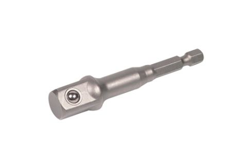 Adapter zeskant 1/4" - vierkant
