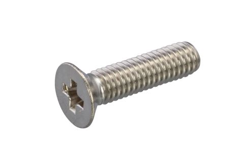 Metaalschroef inox A2 Verzonken kop DIN 965H