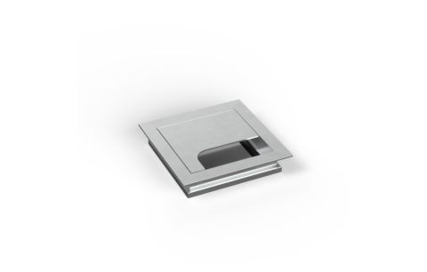 Kabeldoorgang vierkt alu F1 80x80mm zama