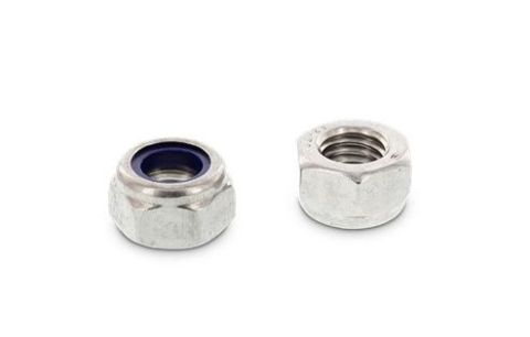 Borgmoer zeskant inox A2 DIN 985