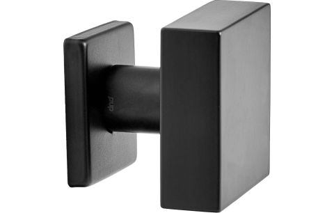 Knop vierkant 60x60 op rozet