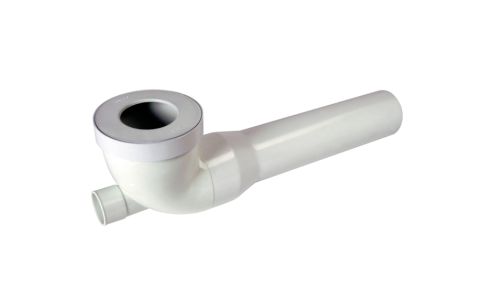 Wc-pijp + vent aftak 40mm