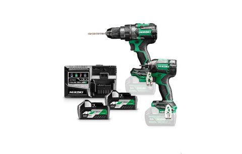 Combopack KC18DCWBZ, Incl lader en 2x2.5Ah 36V batterijen