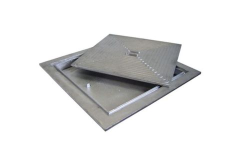 Putdeksel aluminium Dubbel