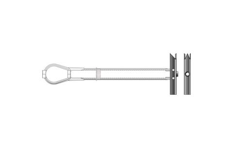 Plug trek-toggle voor hollewand