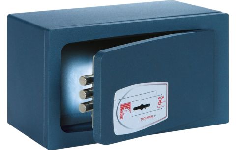 Kluis Technomax minisafe MB/0 blauw