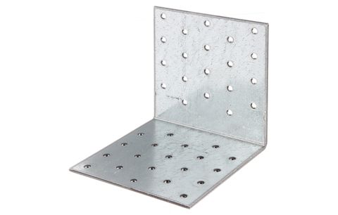 Hoekkoppelplaat verzinkt 100x100x100x2.5mm CF