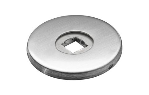 Rozet rond dia 50mm inox mat