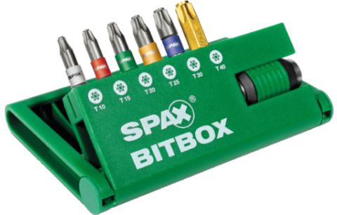 Bitbox 7-delig TX 10/15/20/25/30/40 25mm met houder