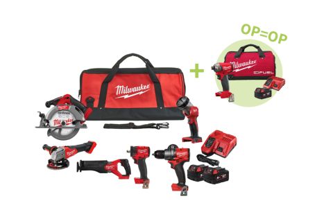 7-Delige accuset 18V M18 FPP7PAW-503B