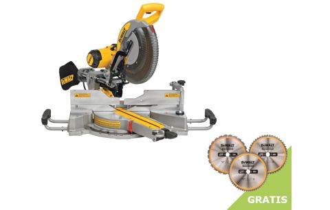 Afkort-verstekzaag DWS780-QS 1675W 305mm