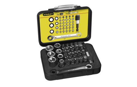 Bitset 1/4" Ringsteeksleutel 40-dlg