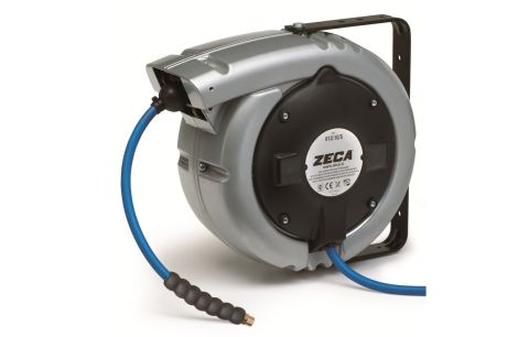 Oprolhaspel perslucht en water, automatisch, 3/8" 9m 12bar
