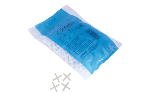 Tegelkruisjes kunststof lang