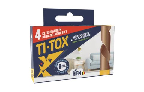 Vliegenvanger Ti-Tox, 4 kleefbanden