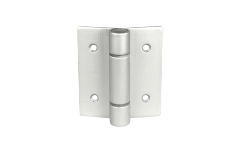 Oplegscharnier inox voor paneeldeur