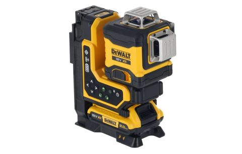 Laser DCLE34035D1-QW 18V 3x360°, met afstandsbediening