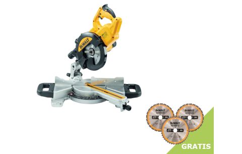 Afkort-verstekzaag DWS774-QS 1400W 216mm