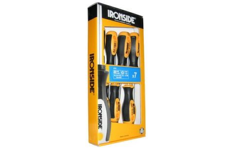 Schroevendraaier set pozidrive+plat (7st)