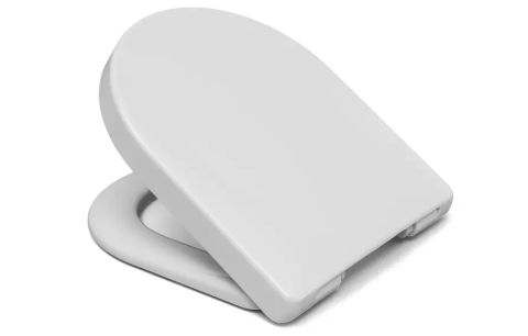 WC-zitting Toscana Beach Short Duroplast 2450gr Inox SCTO