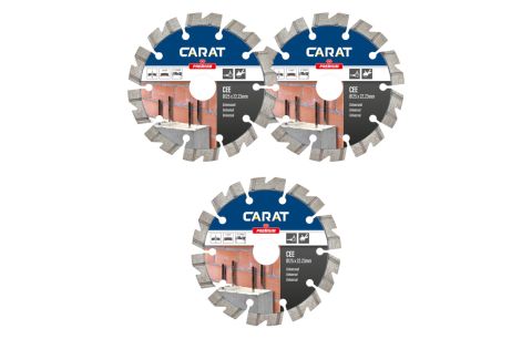Diamantschijf CEE UNIVERSEEL PREMIUM 2+1 gratis, 125x22.23mm