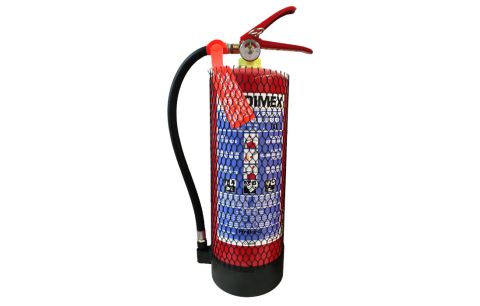 Blustoestel met poeder met manometer