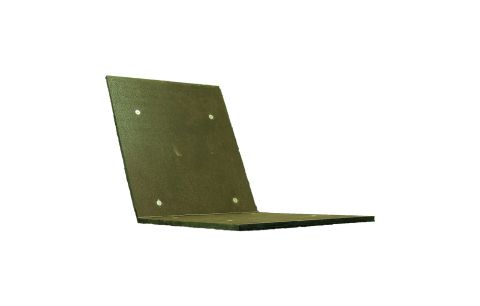 Platform met rugwand voor minidumper