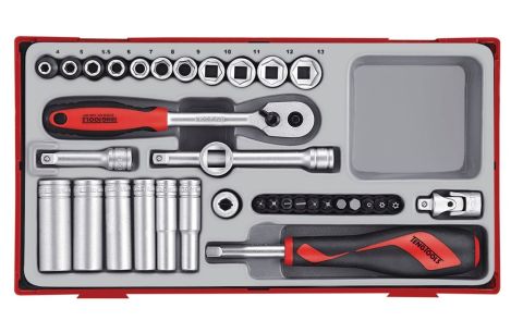 Doppenset 1/4 35-dlg tc-tray