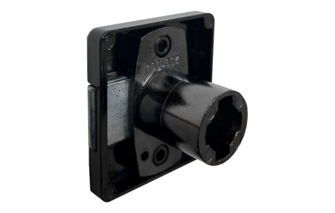 Kastslot opleg doorn 20mm zwart