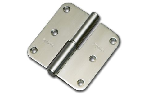 Paumelle inox 80/80A 2.5mm gesloten