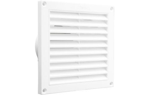 Luchtrooster pvc N21 165x165mm