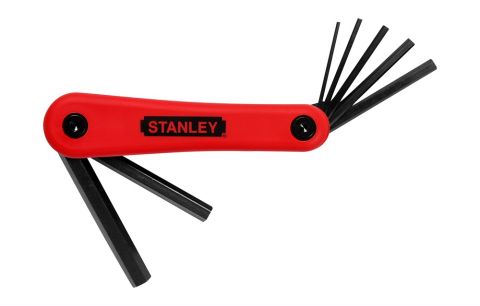Stiftsleutelset 7-delig 2.5-10mm rood