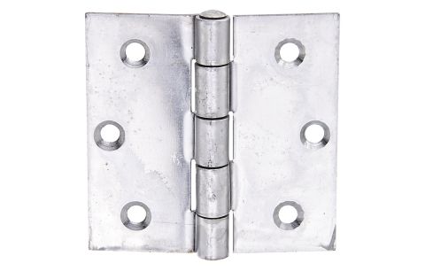 Scharnier met stift los inox 76x76x2