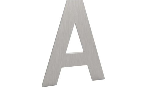 Huisnummer Inox Look E31