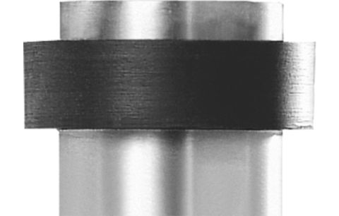Deurstop inox dia 45mm H30mm