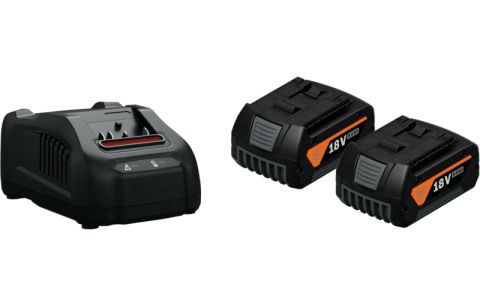 Starterset Fein GBA 18V 2x5.0Ah AS, Met lader GAL 1880 CV