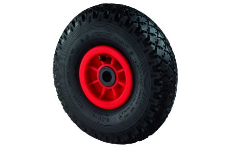 Wiel luchtband zwart 2ply pvc velg