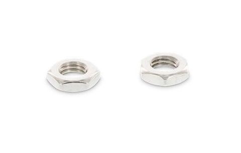 Moer zeskant laag inox A2 D439