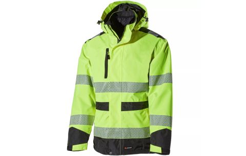 Winterjas Hi-Vis L.Brador 2122P Heavy Fluo Geel
