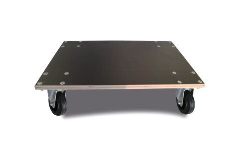 Meubelroller PLHB0 hout 4 zwenkwielen
