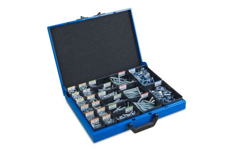 Koffer metaal 321e vol