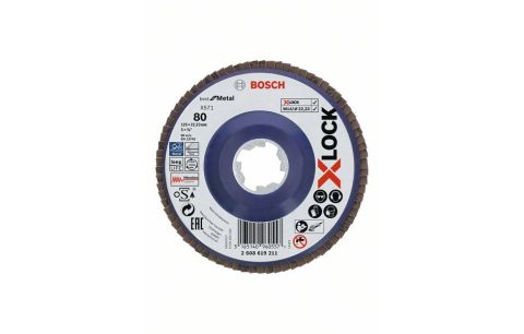 Lamellenschijf Bosch Pro X-Lock X571 recht