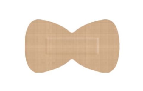 Vingerpleister PROTECTAPLAST elastisch vlinder, doos=50st