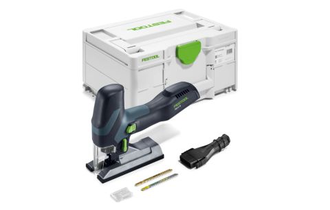 Decoupeerzaag PSC-E 18 EB-Basic 18V knopgreep