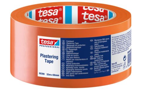Kleefband bepleistering PVC 33m Oranje