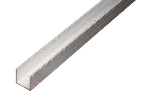 U-Profiel alu blank