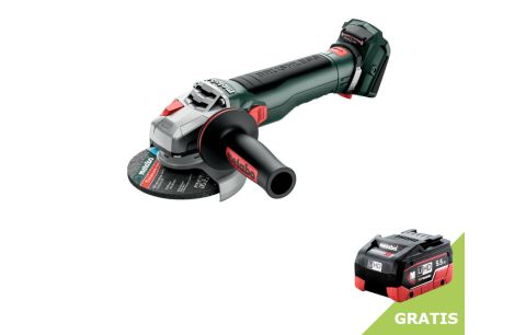 Haakse slijper 125mm WB 18 LT BL 11-125 Quick 18V, 10000 tpm, zonder accu en lader